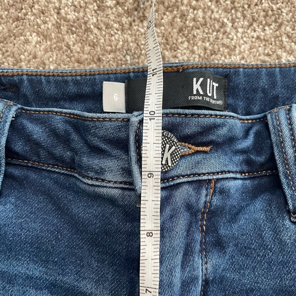 Kut From The Kloth Reese Fab Ab Ankle Straight Jeans Size 6 - Picture 8 of 11